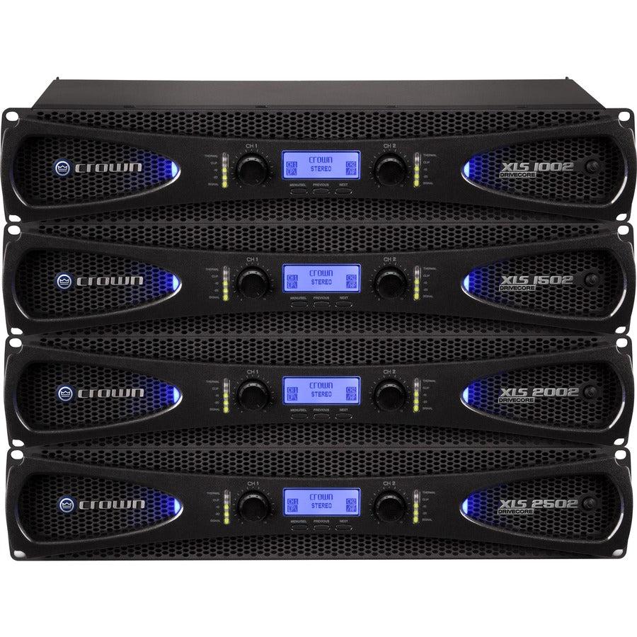 Crown XLS DriveCore 2 XLS 2002 Amplifier - 1300 W RMS - 2 Channel NXLS2002-0-US