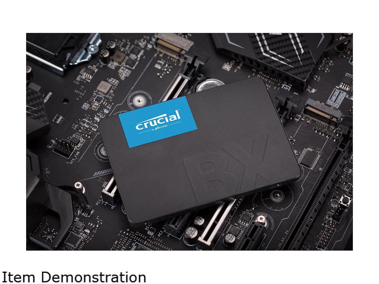 Crucial BX500 480 GB Solid State Drive - 2.5 Internal - SATA (SATA/600)" CT480BX500SSD1