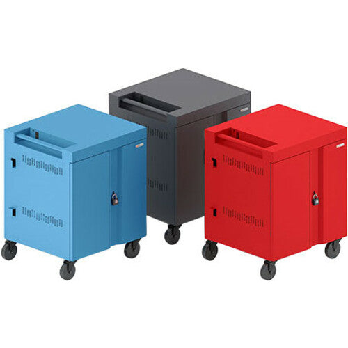 Cube Cart Charging Station 16 Device - Compact Educational Technology Storage | Tecisoft TVC16PAC-TZ