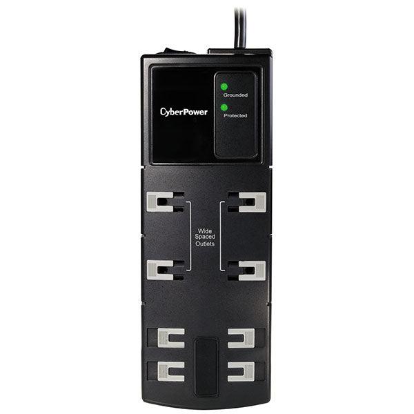 Cyberpower Csb808 Surge Protector Black 8 Ac Outlet(S) 125 V 2.44 M