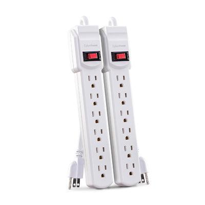Cyberpower Mp1044Nn Power Extension 0.6 M 6 Ac Outlet(S) Indoor White