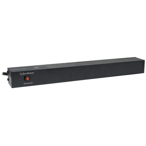 Cyberpower Pdu15B12R Power Distribution Unit (Pdu) 12 Ac Outlet(S) 1U Black