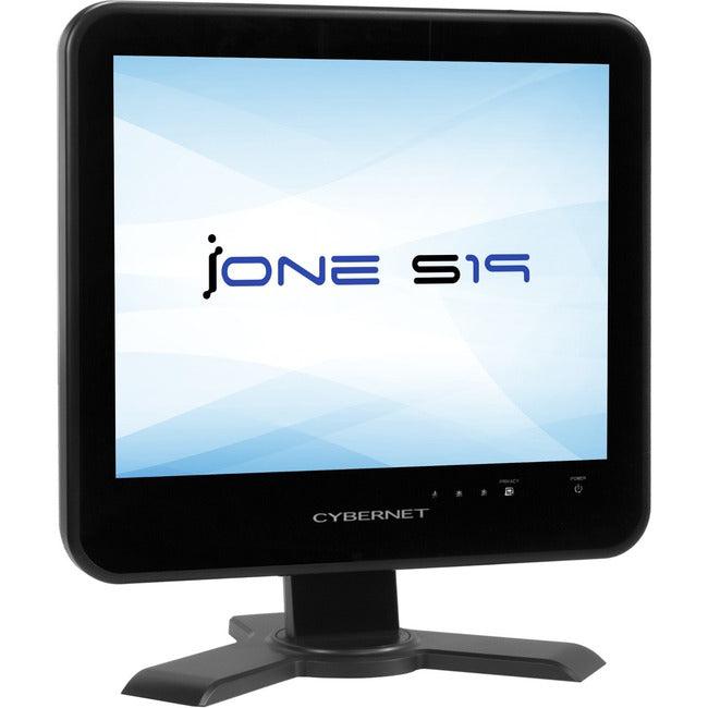 Cybernet iOne S S19 All-in-One Computer - Intel Core i5 6th Gen i5-6200U - 8 GB - 128 GB SSD - 19 SXGA Touchscreen - Desktop - Black" IONE-S19
