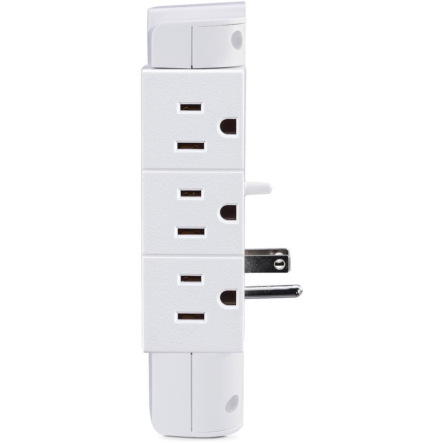 Cyberpower Gt600P Power Plug Adapter Nema 5-15P Nema 5-15R White
