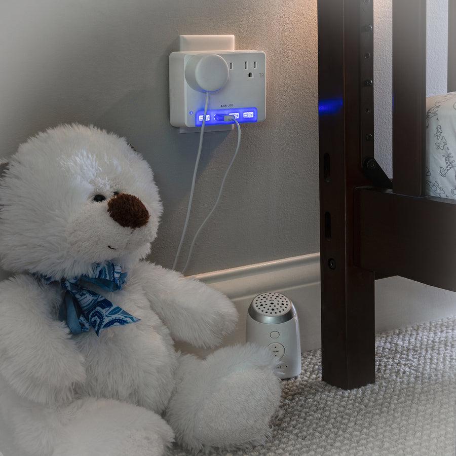 Cyberpower P3Wun Surge Protector White 3 Ac Outlet(S) 125 V