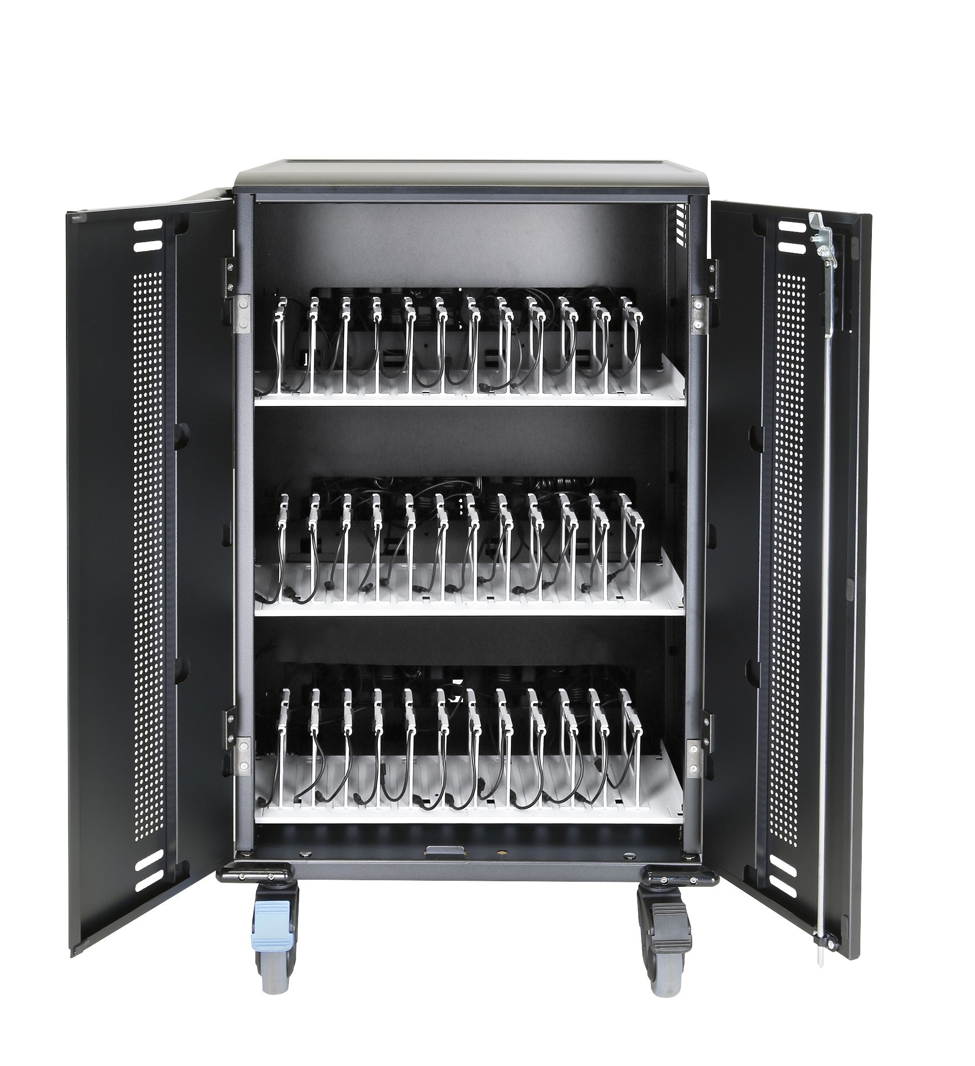 Dell 210-Ascf Portable Device Management Cart Black