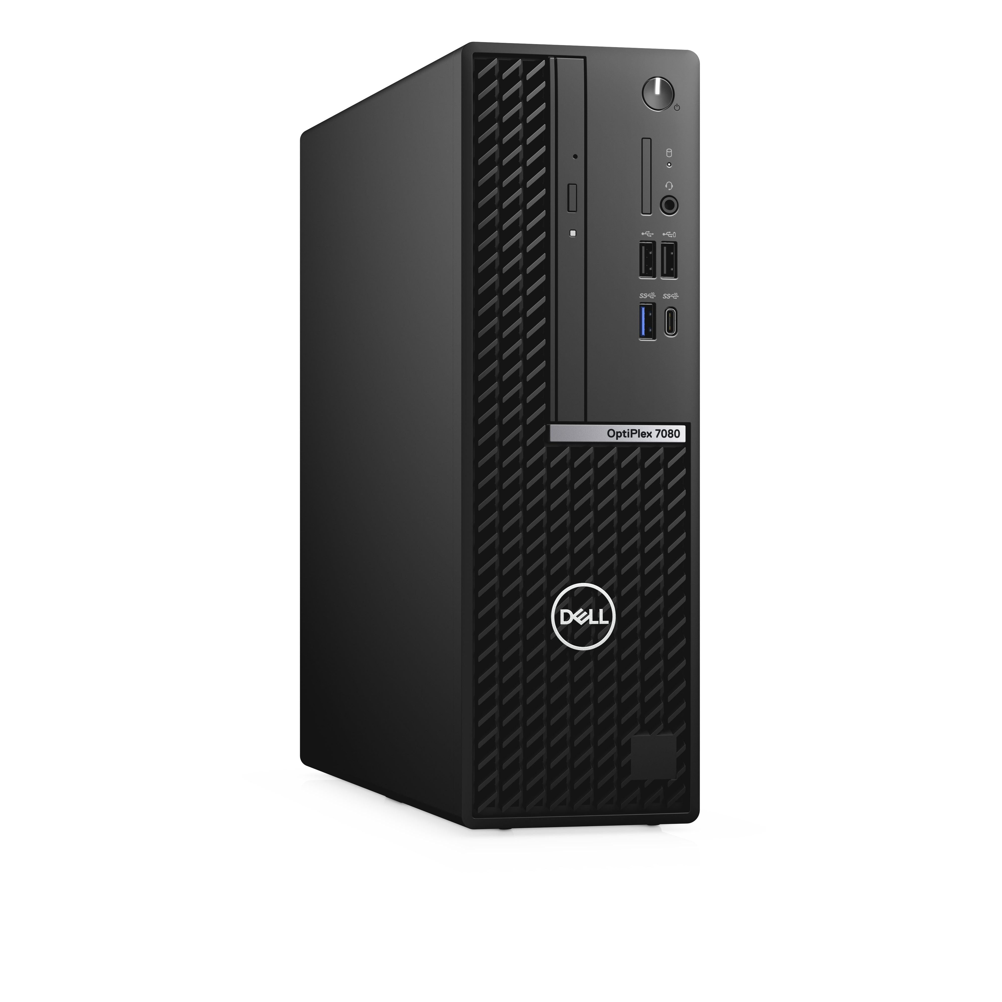 Dell Optiplex 7080 Ddr4-Sdram I5-10500 Sff Intel® Core™ I5 8 Gb 256 Gb Ssd Windows 10 Pro Pc Black