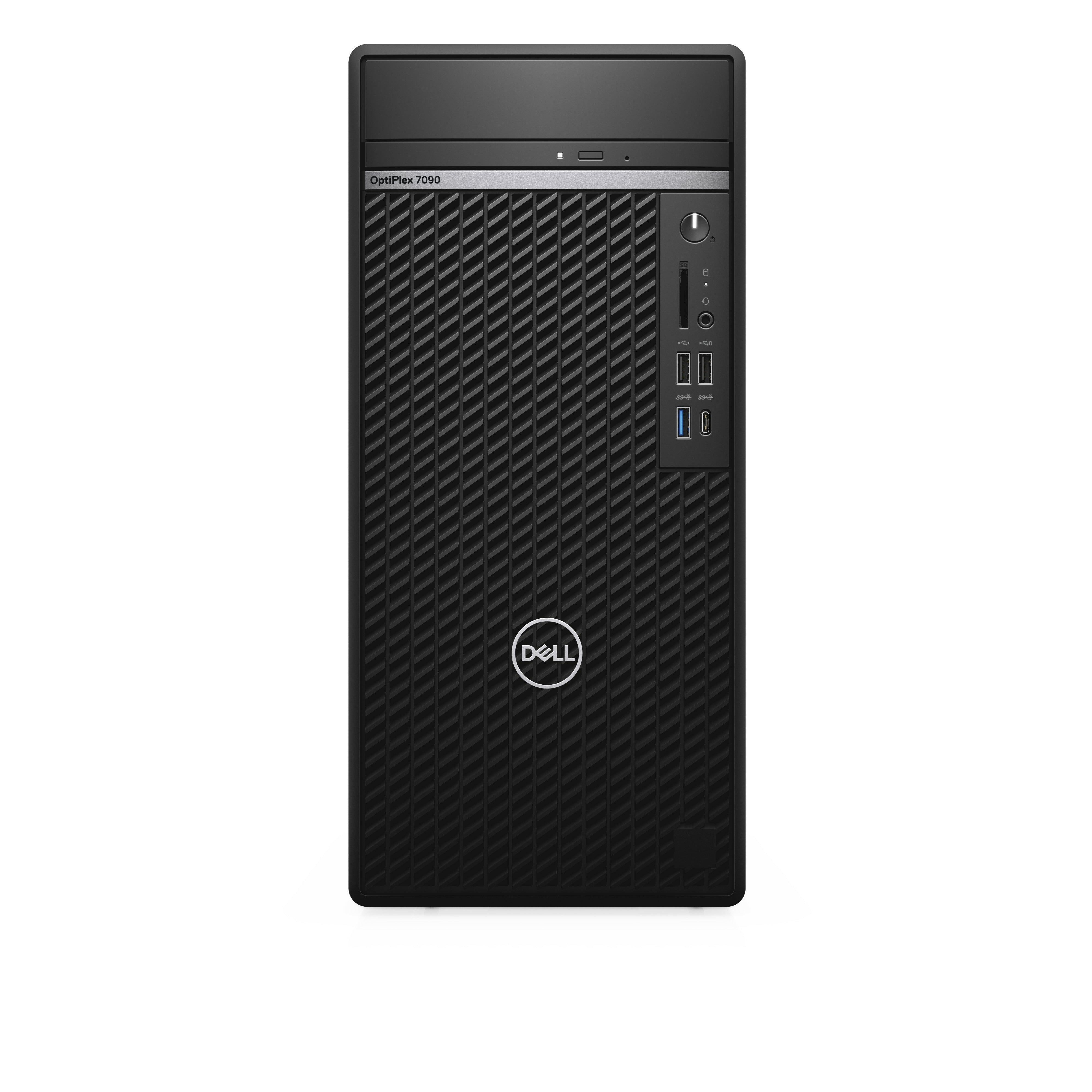Dell Optiplex 7090 Ddr4-Sdram I7-11700 Tower Intel® Core™ I7 16 Gb 256 Gb Ssd Windows 10 Home Pc Black