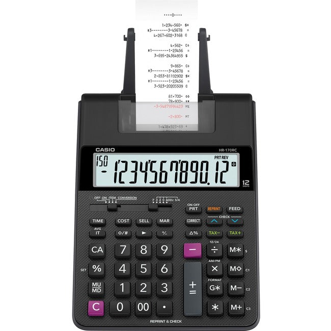 Desktop Printing,Calc/12-Digitls 2Clr Printing/Adap