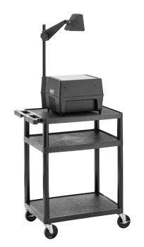 Da-Lite Pl2-34 Grey Multimedia Cart