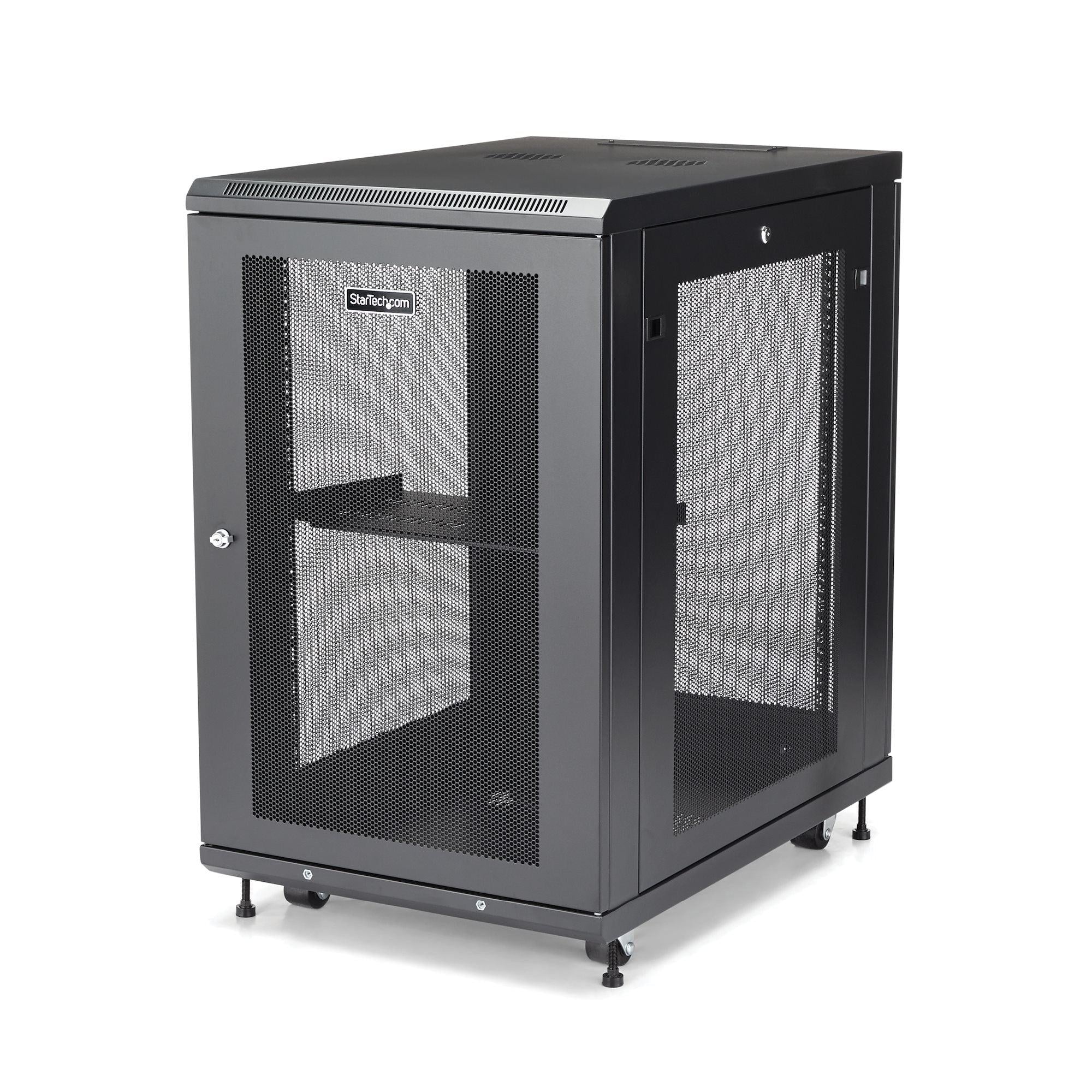 Data Center Server Rack - 18U Professional Enclosure | StarTech RK1833BKM