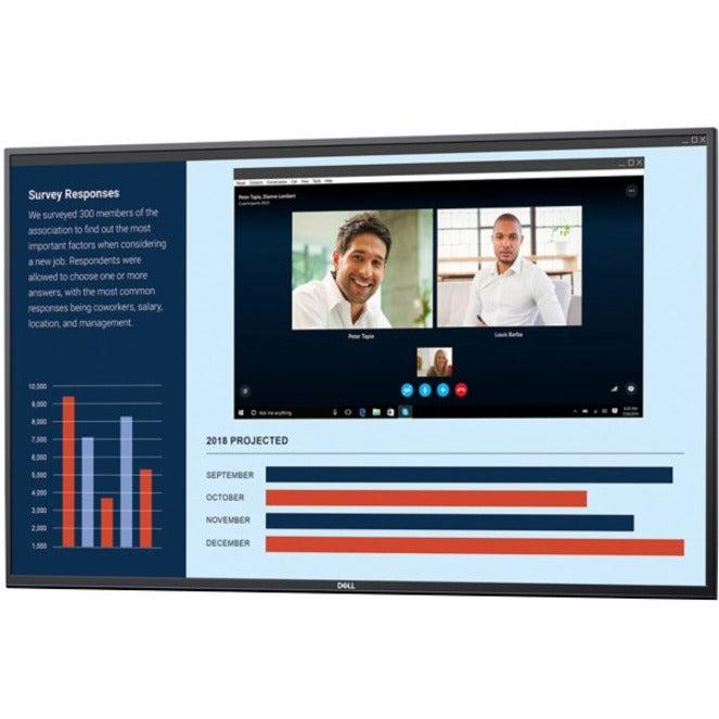 Dell C5519Q Signage Display Digital Signage Flat Panel 139.7 Cm (55") Lcd 350 Cd/M² 4K Ultra Hd Black