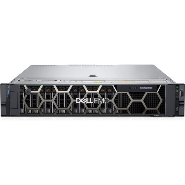 Dell EMC PowerEdge R550 2U Rack-mountable Server - 2 x Intel Xeon Silver 4310 2.10 GHz - 32 GB RAM - 2 TB HDD - (1 x 2TB) HDD Configuration - Serial ATA/600, Serial Attached SCSI (SAS) Controller 5CYF9