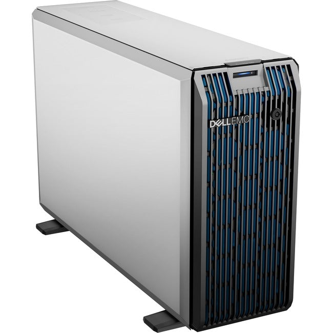 Dell EMC PowerEdge T150 4U Mini-tower Server - 1 x Intel Xeon E-2314 2.80 GHz - 8 GB RAM - 480 GB SSD - Serial ATA, Serial Attached SCSI (SAS) Controller F11T0