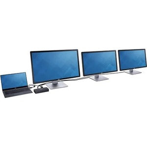 Dell - IMSourcing Certified Pre-Owned Docking Station - USB 3.0 (D3100) 5M48M-RF