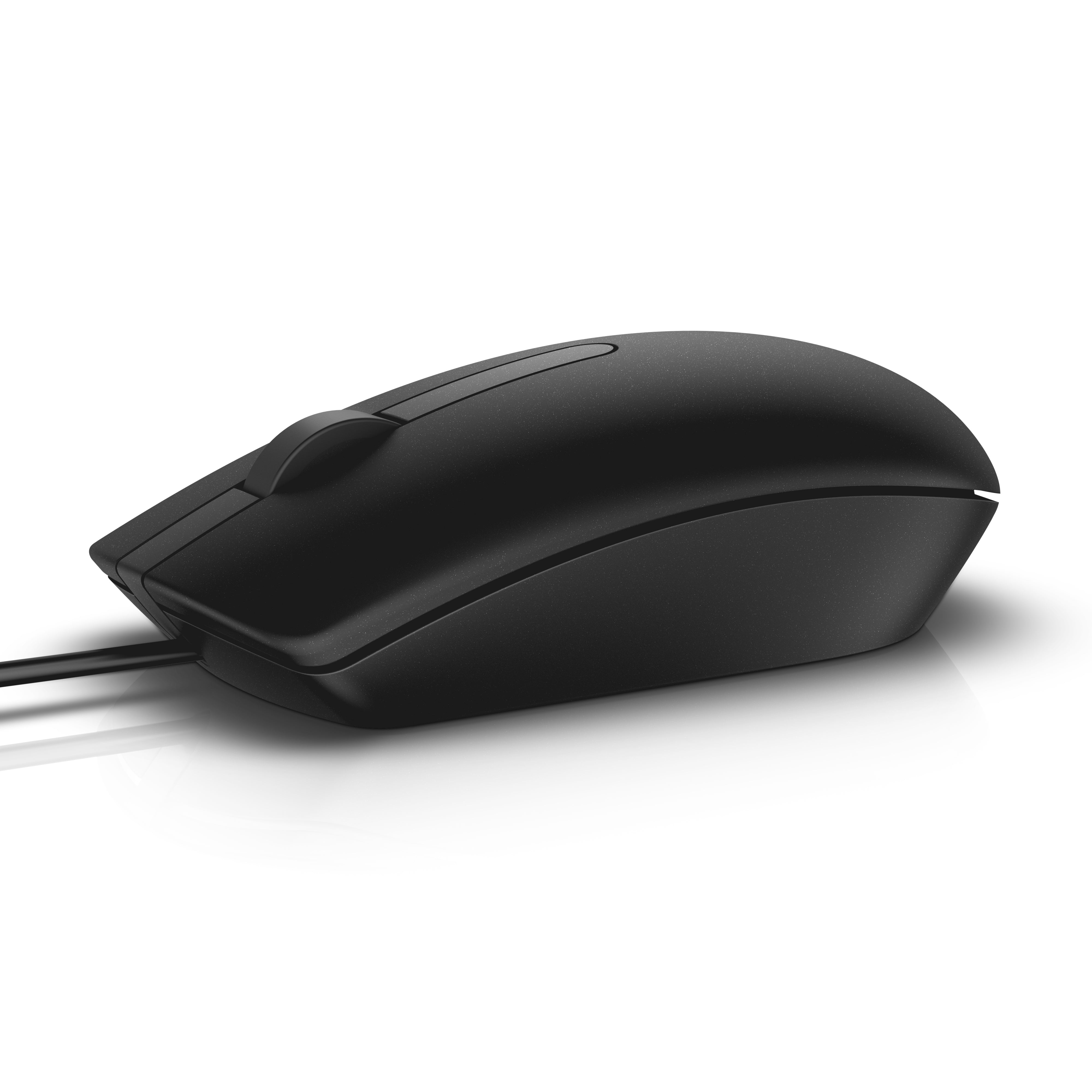 Dell-IMSourcing DS Optical Mouse - MS116 - Black 570-AAJD