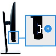 Dell-IMSourcing P2219H 22 Class Full HD LCD Monitor - 16:9 - Black