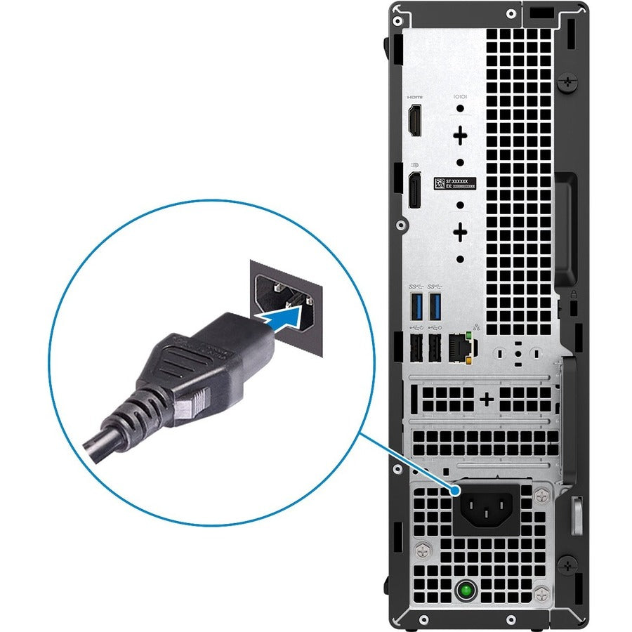 Dell OptiPlex 3000 Desktop Computer - Intel Core i5 12th Gen i5-12500 - 16 GB - 512 GB SSD - Small Form Factor - Black KPT30