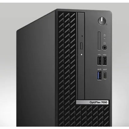 Dell OptiPlex 7000 7090 Desktop Computer - Intel Core i7 10th Gen i7-10700 - 32 GB - 512 GB SSD - Small Form Factor - Black VPWNV