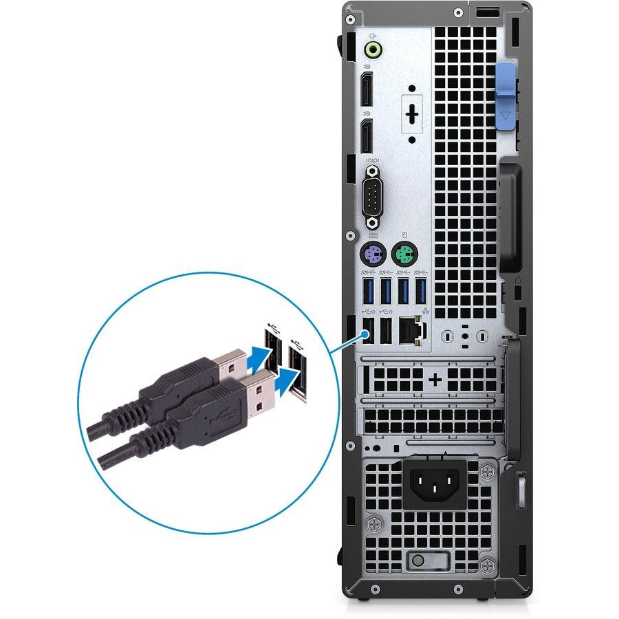 Dell Optiplex 7090 Ddr4-Sdram I5-10505 Sff Intel® Core™ I5 8 Gb 256 Gb Ssd Windows 10 Home Pc Black