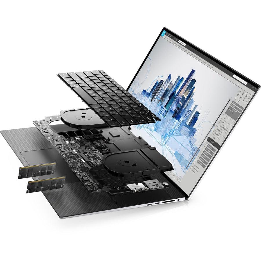 Dell Precision 5760 Mobile Workstation 43.2 Cm (17") Full Hd Intel® Core™ I5 16 Gb Ddr4-Sdram 512 Gb Ssd Wi-Fi 6 (802.11Ax) Windows 10 Pro Grey