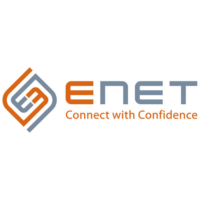 ENET 5-15P to C13 3ft Black External Power Cord / Cable NEMA 5-15P to IEC-320 C13 10A 3' N515-C13-3F-ENC