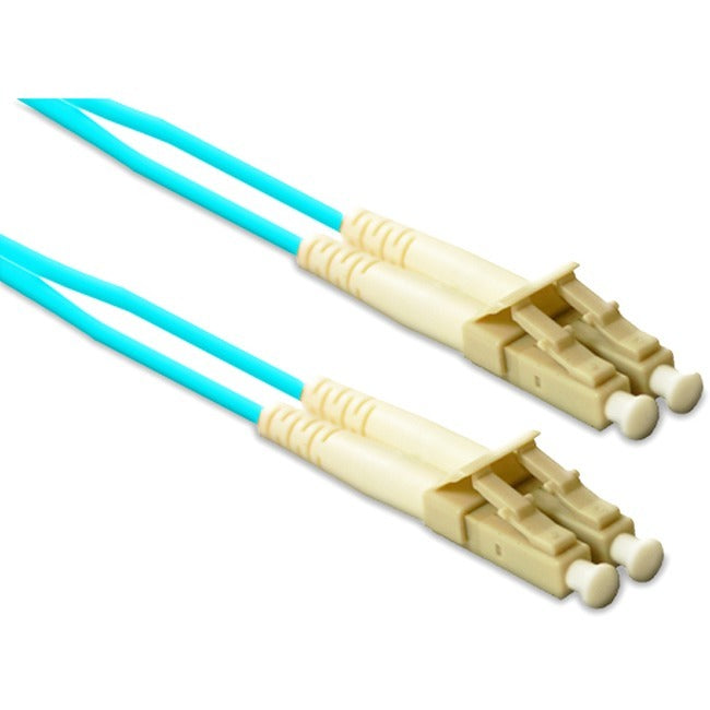 ENET Fiber Optic Duplex Network Cable LC2-OM4-2M-ENT