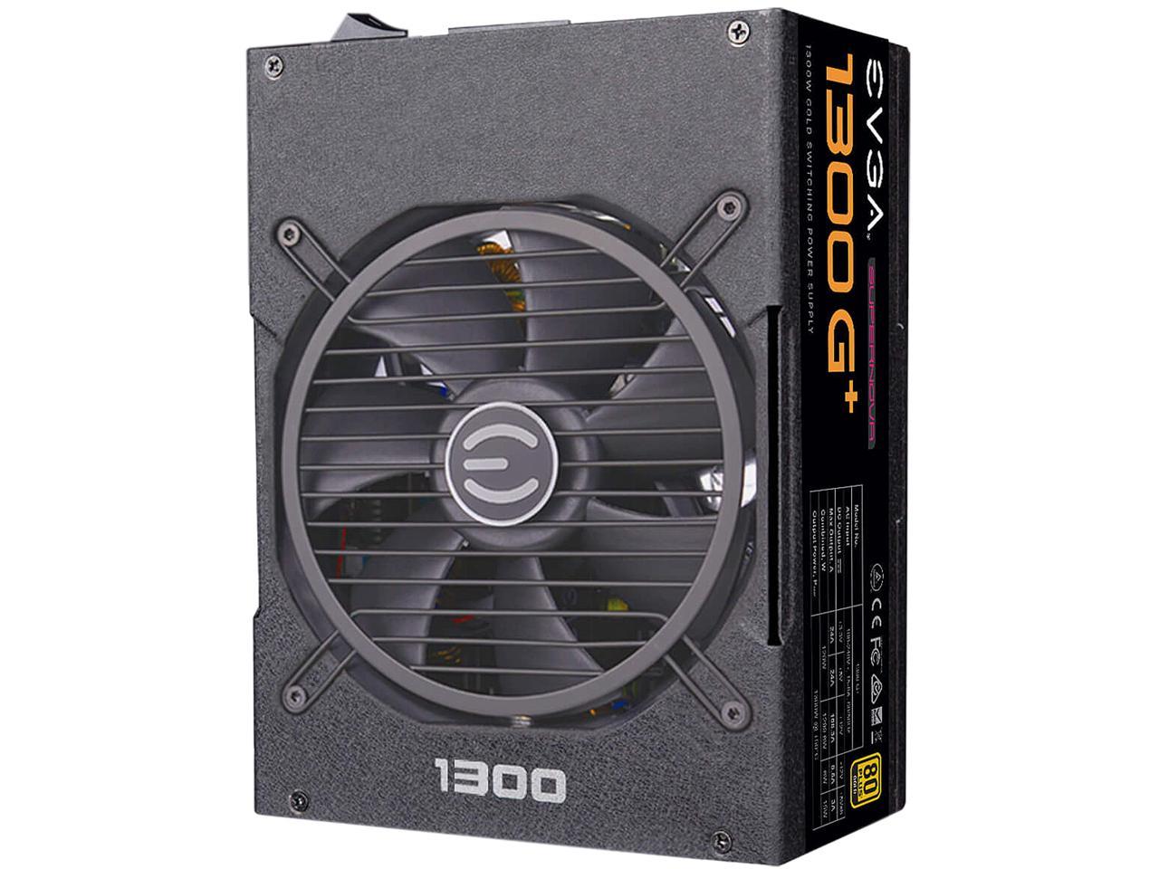Evga Supernova 1300 G+ 220-Gp-1300-X1 1300W 80+ Gold Fully Modular 10 Year Warranty Power Supply