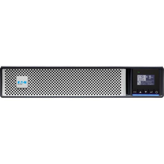 Eaton 5PX G2 2200VA 2200W 208V Line-Interactive UPS - 2 C19, 8 C13 Outlets, Cybersecure Network Card Option, Extended Run, 2U Rack/Tower - Battery Backup 5PX2200HRTG2