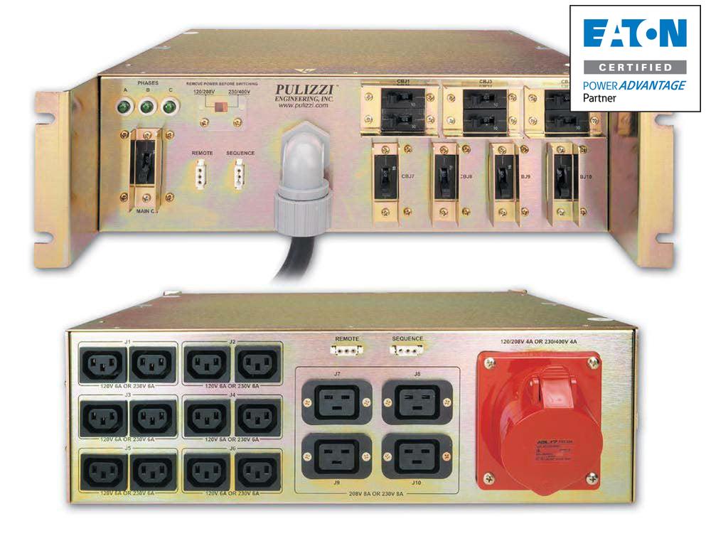 Eaton Pc2672-3389 Power Distribution Unit (Pdu) 16 Ac Outlet(S) 3U Bronze