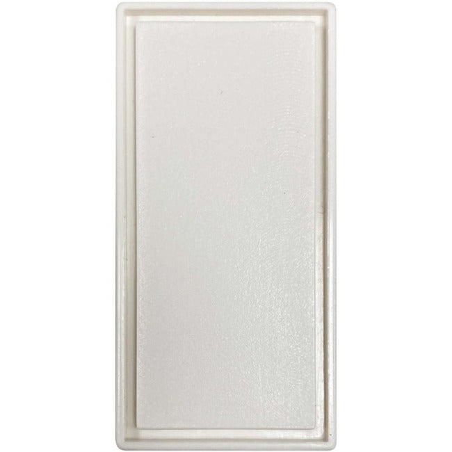 Eaton Tripp Lite Series Blank Snap-In Insert, European Style, Vertical, 22.5 x 45 mm, White, TAA N042E-WHM0