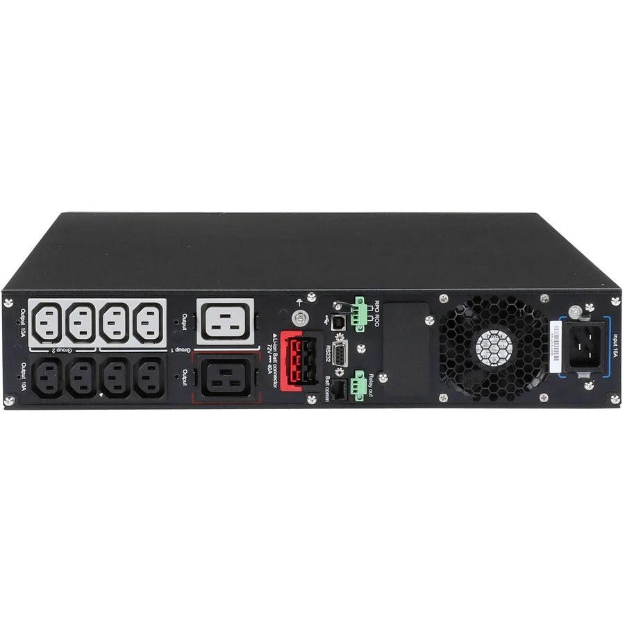 Eaton UPS 9PX 2200VA - Online Double Conversion Server Backup Power | TecISoft 9PX2200GRT-L