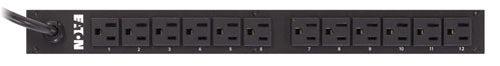 Eaton Epbz86 Power Distribution Unit (Pdu) 12 Ac Outlet(S) 1U Black