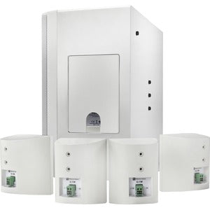 Electro-Voice EVID EVID-40SW 2-way Surface Mount, Wall Mountable Speaker - White