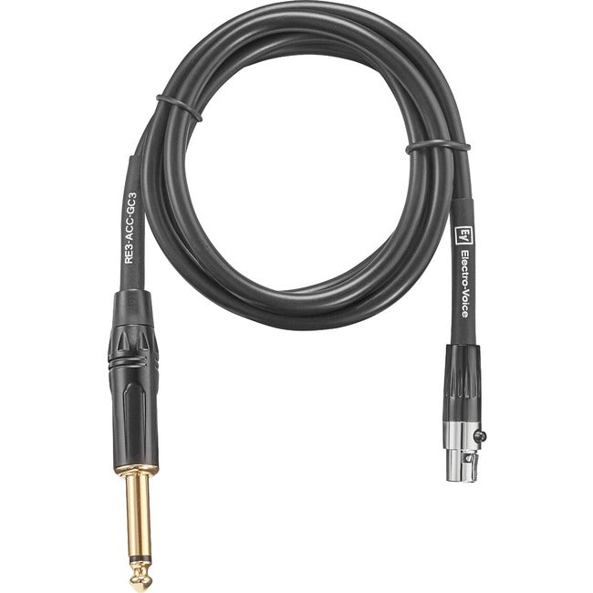 Electro-Voice RE3-ACC-GC3 Instrument Cable, 1/4 to TA4F"