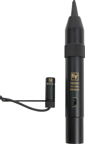 Electro-Voice RE92H Wired Condenser Microphone - Black