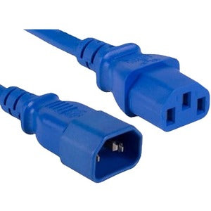 ENET Power Extension Cord C13C14-BL-1M-ENC