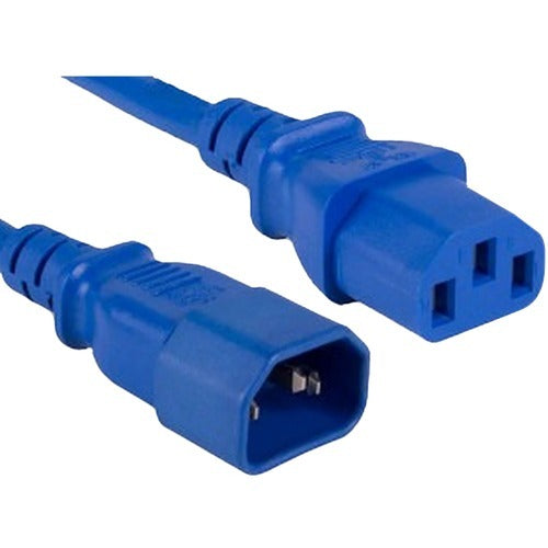 ENET Power Extension Cord C13C14-BL-.5M-ENC