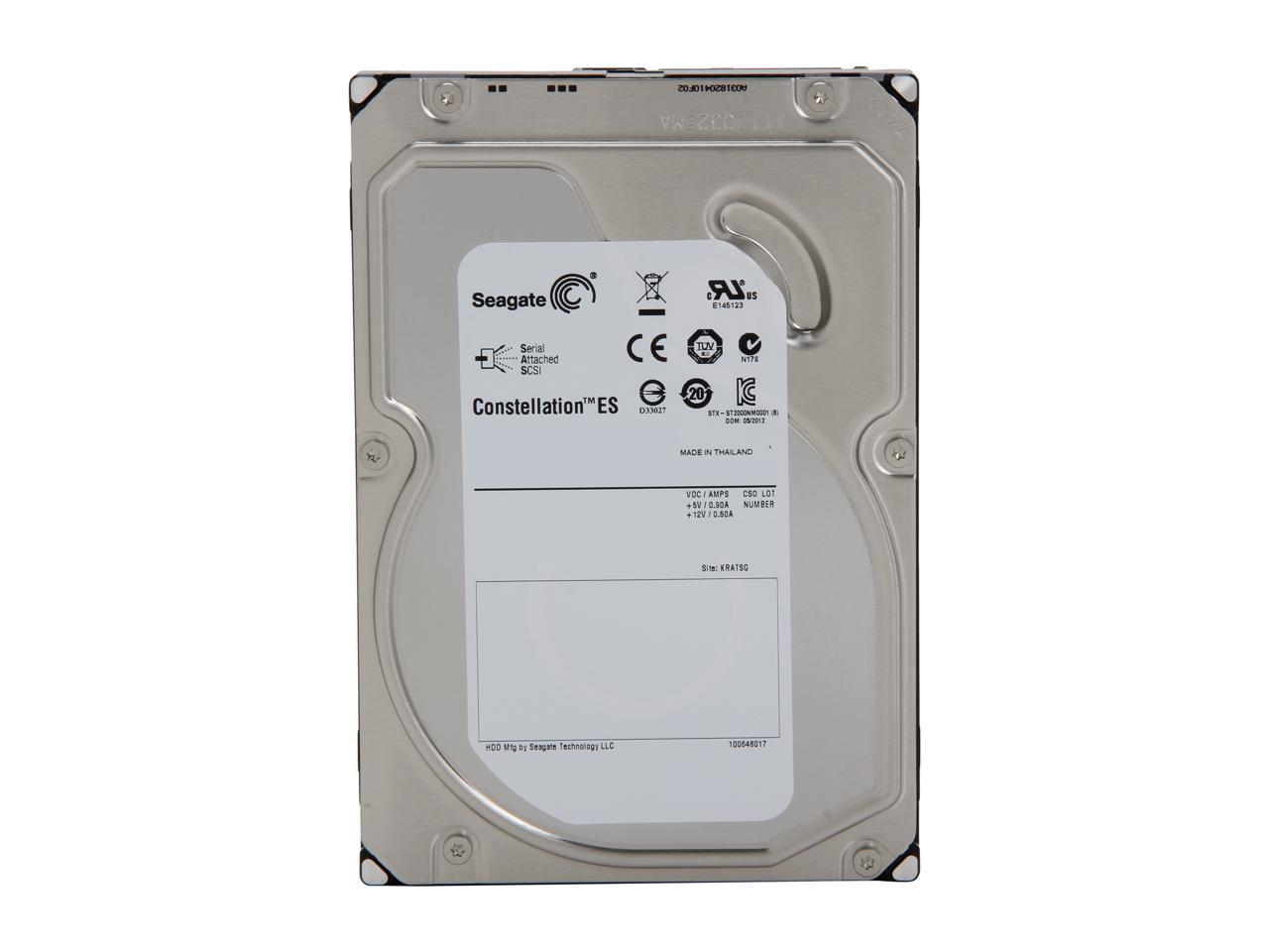 Enterprise Hard Drive - Seagate Constellation ES SAS 1TB | Tecisoft ST1000NM0001