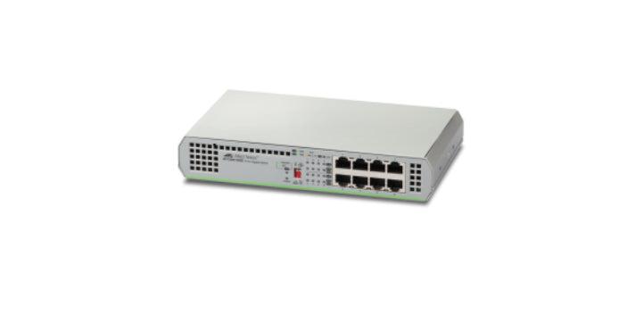 Ethernet Switches - Desktop Gigabit Network Switch | TecISoft AT-GS910/8E-10