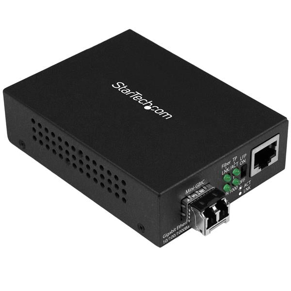 Fiber Ethernet Switches - MCM1110MMLC Gigabit Media Converter | TecisOft