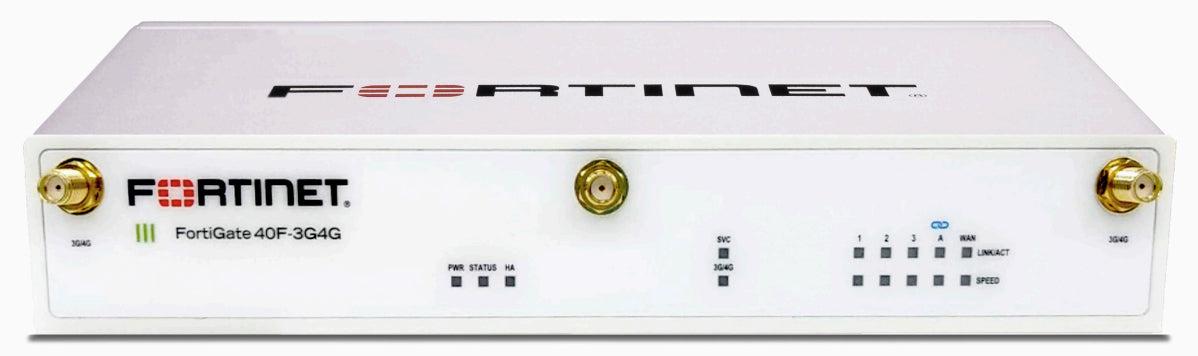 Fortinet 5 X Ge Rj45 Ports (Including 1 X Wan Port, 4 X Internal Ports), Wireless Fwf-40F-3G4G-E