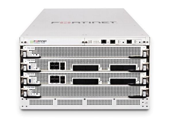 Fortinet 6U 4-Slot Chassis With 2X Fpm-7620E Processor Modules, 2X Fim-79Xxe-C Specified At Fg-7040E-8