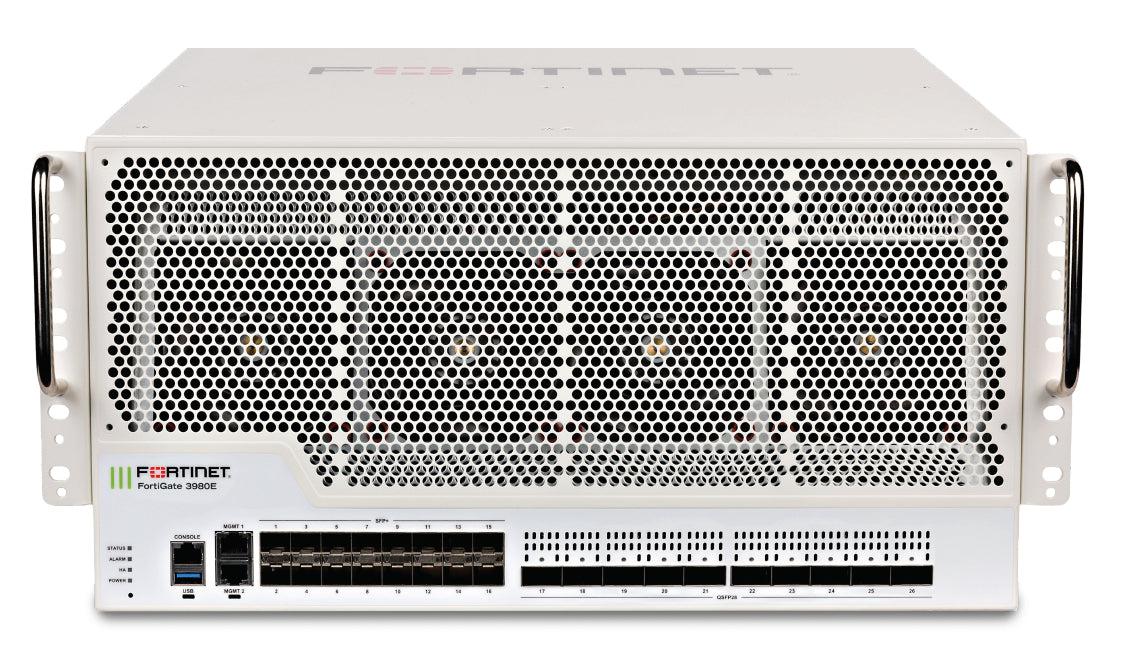 Fortinet Fortigate-3980E-Dc Hardware Plus 5 Year 24X7 Forticare And Fortiguard Unified Threat Protection (Utp)