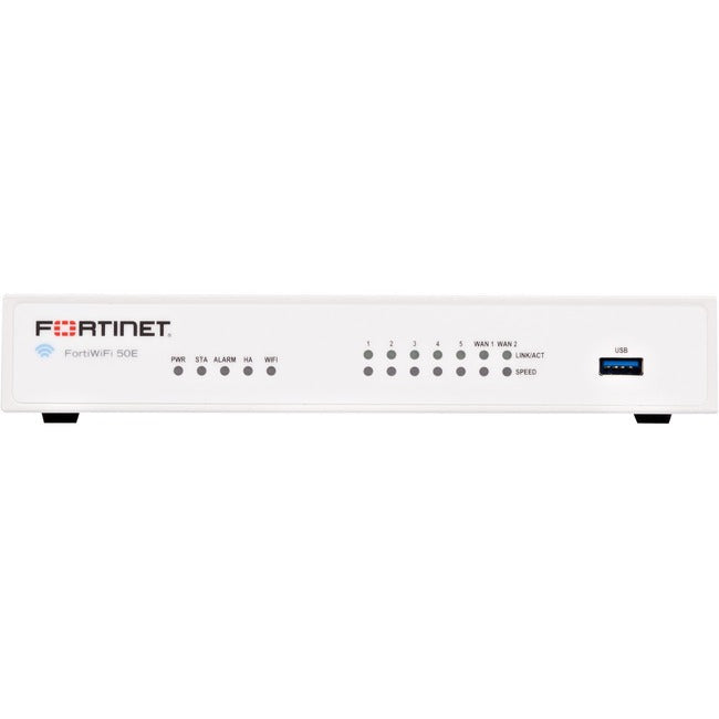 Fortinet FortiWifi FWF-50E Network Security/Firewall Appliance FWF-50E-B-BDL-950-36