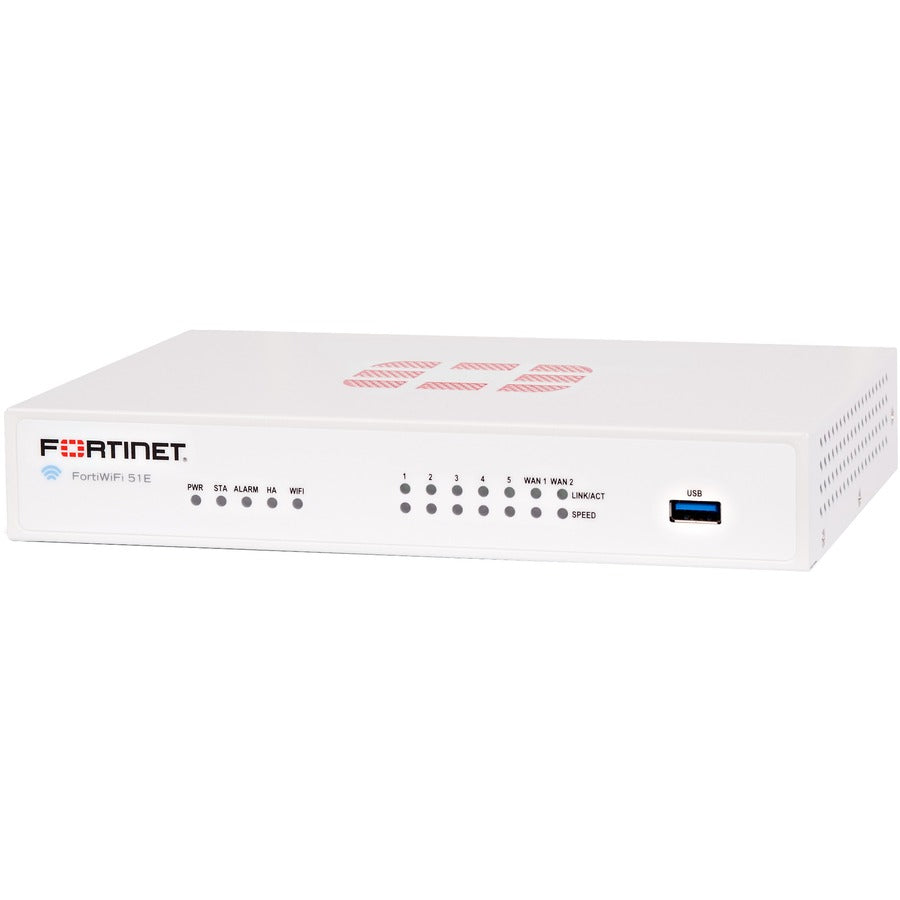 Fortinet FortiWifi FWF-51E Network Security/Firewall Appliance FWF-51E-A-BDL-810-36