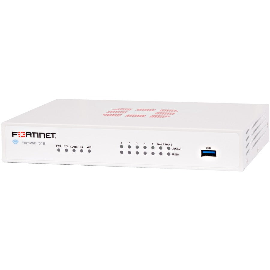 Fortinet FortiWifi FWF-51E Network Security/Firewall Appliance FWF-51E-N-BDL-950-12