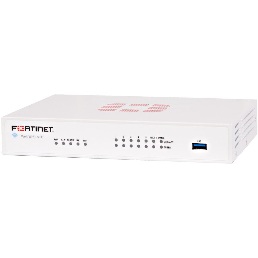 Fortinet FortiWifi FWF-51E Network Security/Firewall Appliance FWF-51E-Y-BDL-950-36