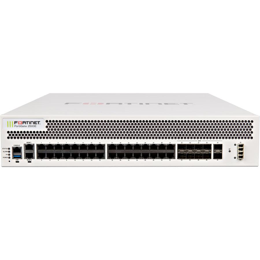 Fortinet Fortigate-2500E Hardware Plus 3 Year 24X7 Forticare And Fortiguard Unified Threat Protection (Utp)