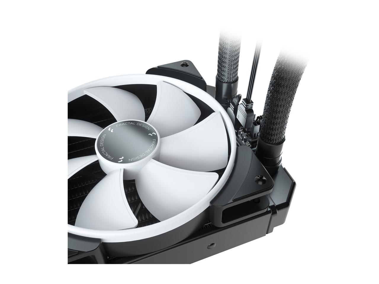 Fractal Design Celsius+ S28 Prisma Pwm Argb 280Mm Silent Performance Slim Radiator Aio Cpu Liquid/Water Cooler